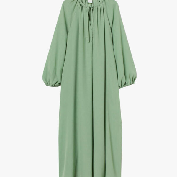 Long-sleeve Maxi Dress