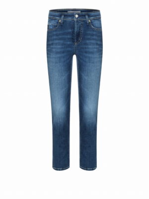 Cambio spodnie damskie jeansowe Piper Short niebieskie