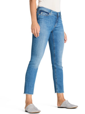 Cambio spodnie damskie Piper jasnoniebieski denim