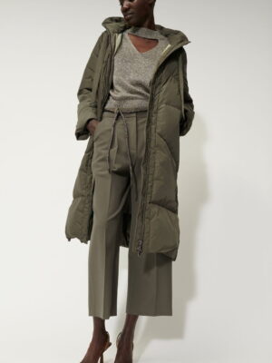 Luisa Cerano spodnie damskie cargo khaki